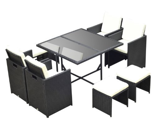 Win an Outsunny Outdoor Rattan Dining Set