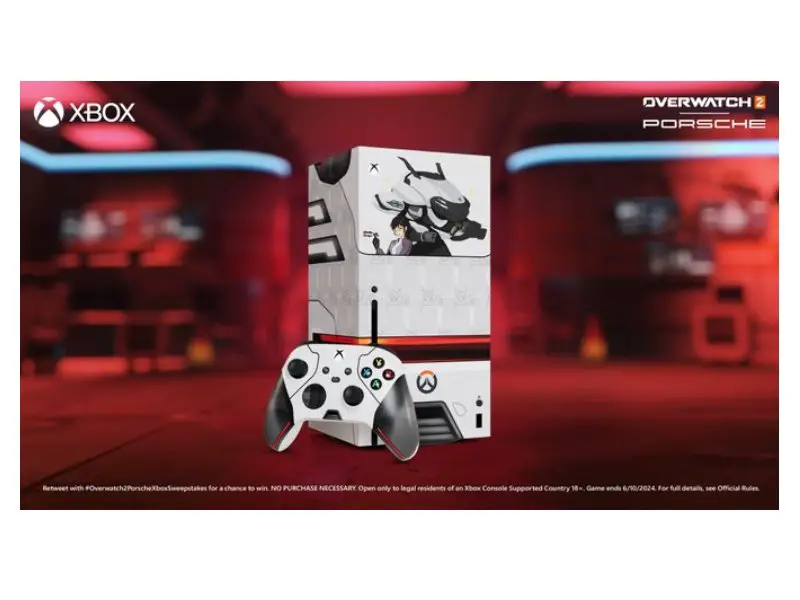 Win An Overwatch 2 And Porsche Xbox Series X Custom Console And Controller