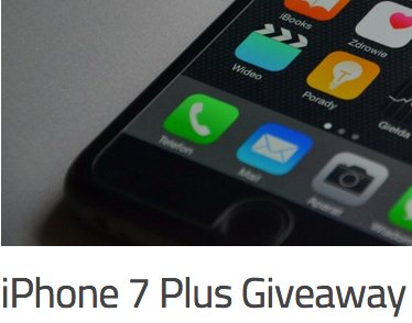 Win Apple iPhone 7 Plus