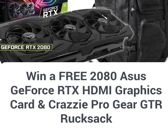 Win ASUS NVIDIA GeForce RTX 2080 graphics card