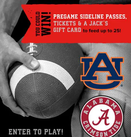 Win At Jack’s Sweepstakes