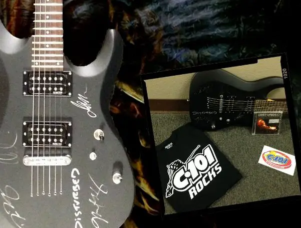 Win a Autographed Guitar from DISTURBED!