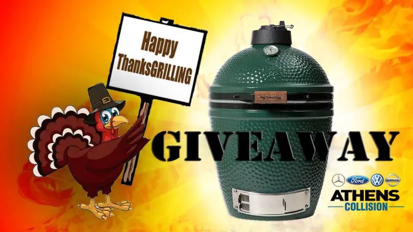 Win a Big Green EGG Grill! ThanksGRILLING?
