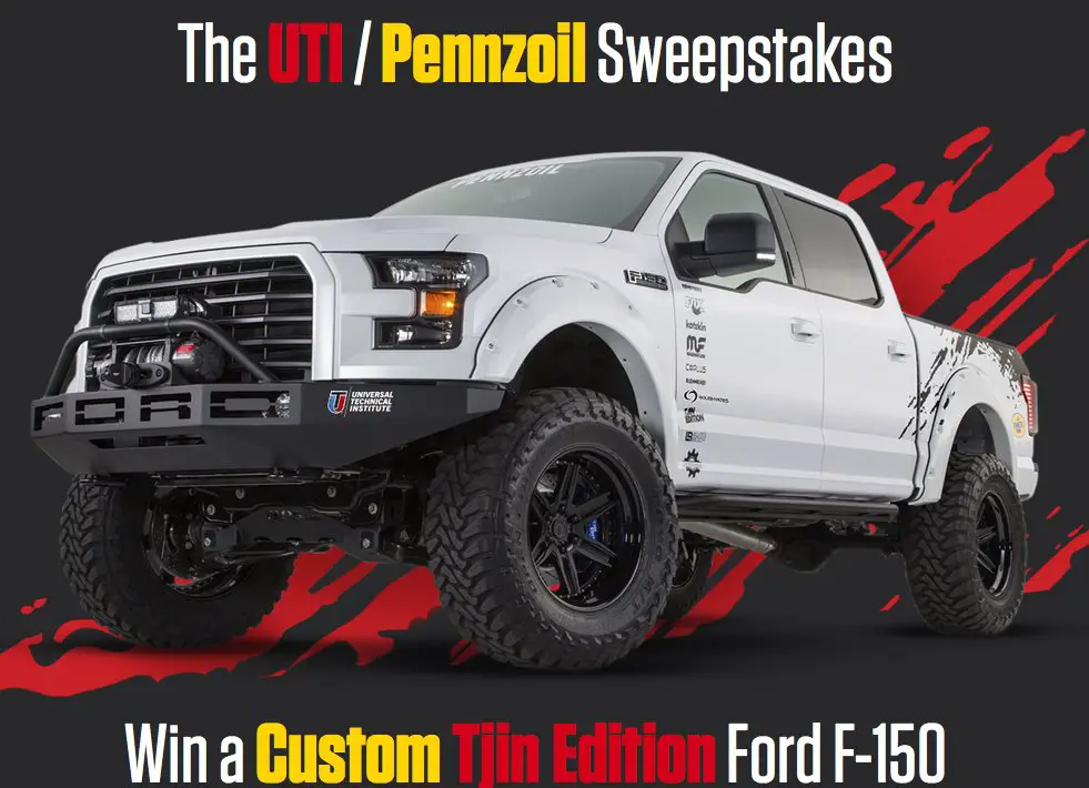 WOW! Win a Custom Tjin Edition Ford F-150