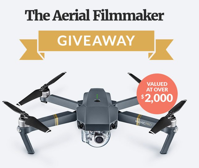 Win a DJI Mavic Pro Drone Prize Pack ($2000)