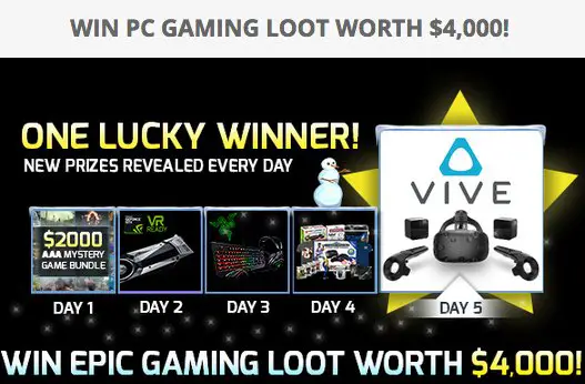 Win Epic Gaming Loot