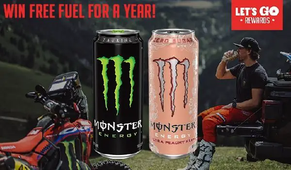 Win Free Fuel For A Year In The Jacksons Monster Energy Sweepstakes