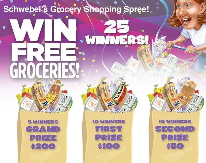 Win Free Groceries Sweepstakes