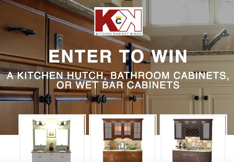 Win Free Kitchen, Hutch or Wet Bar Cabinets!