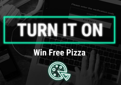 Win Free Pizza and a Laptop