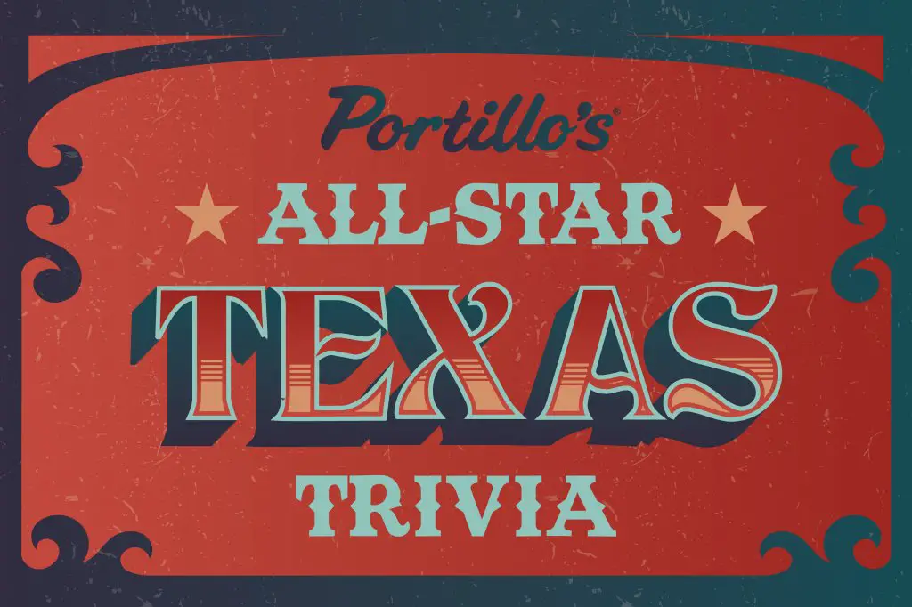 Win Free Portillo's Hot Dogs For A Year In The Texas All-Star Trivia Sweepstakes