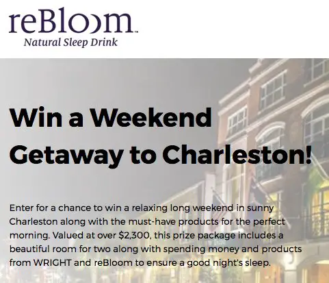 Win a Getaway to South Carolina!