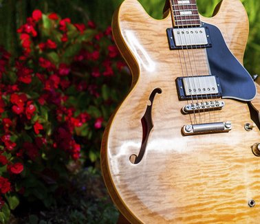 Win a Gibson Memphis ES-335 Hand Selected Figured Guitar