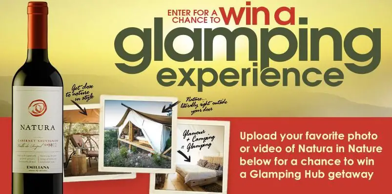 Win a Glamping Experience - A Camping Trip for Two in California!