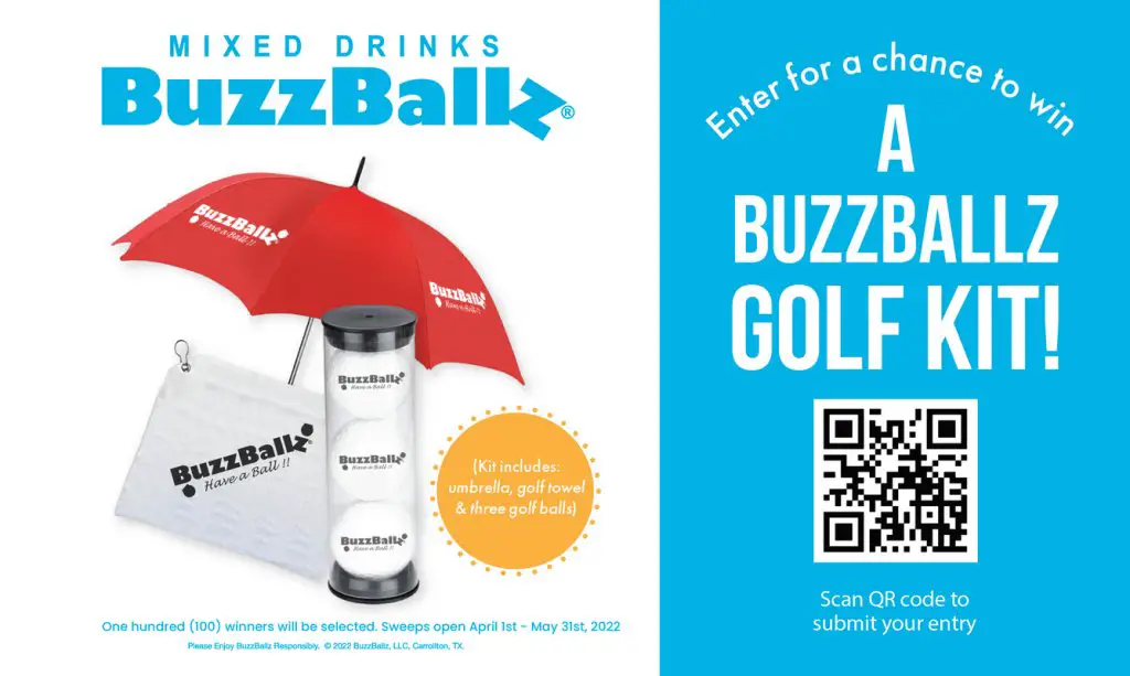 Win Golf Umbrella + Golf Balls + Golf Towel