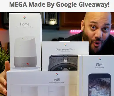 Win a Google Pixel 32GB Smartphone and More