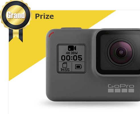 Win GoPro, Folding Tripod and Portable Charger