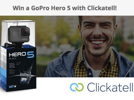 Win a GoPro Hero 5 Black 4K Camera