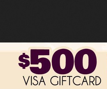 Win It: $500 VISA Gift Card
