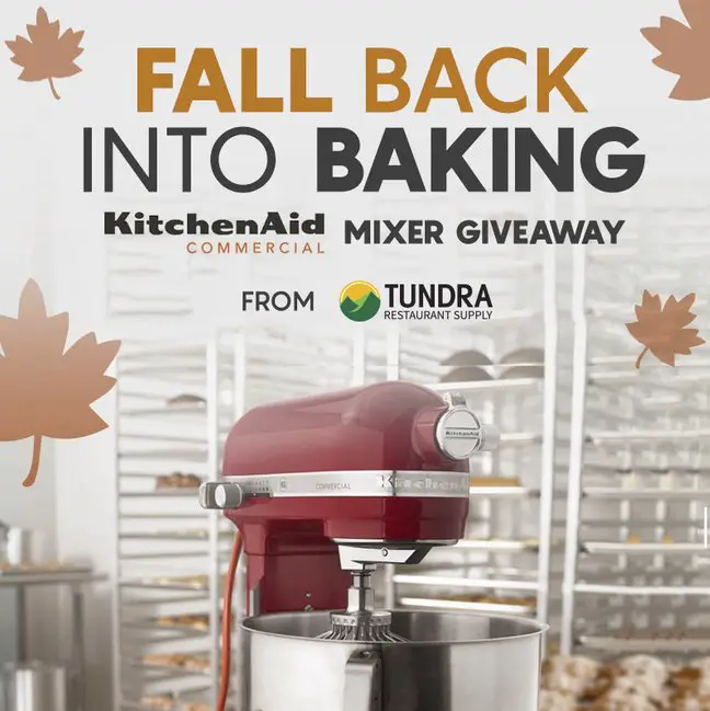 Win a KitchenAid Commercial Mixer!