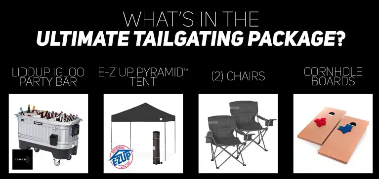 Win LiddUp's ULTIMATE TAILGATING PACKAGE!