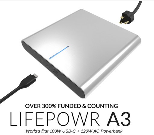 Win LIFEPOWR A3 27ah PowerBank