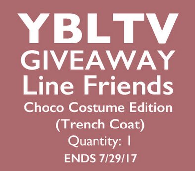 Win a Line Friends Choco Cost﻿ume Edition