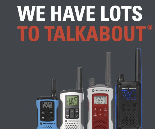 Win Motorola Talkabout T800 Radios