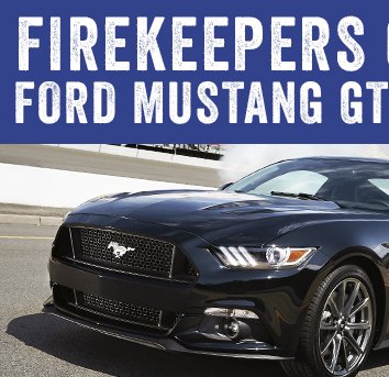 Win a NEW Ford Mustang GT
