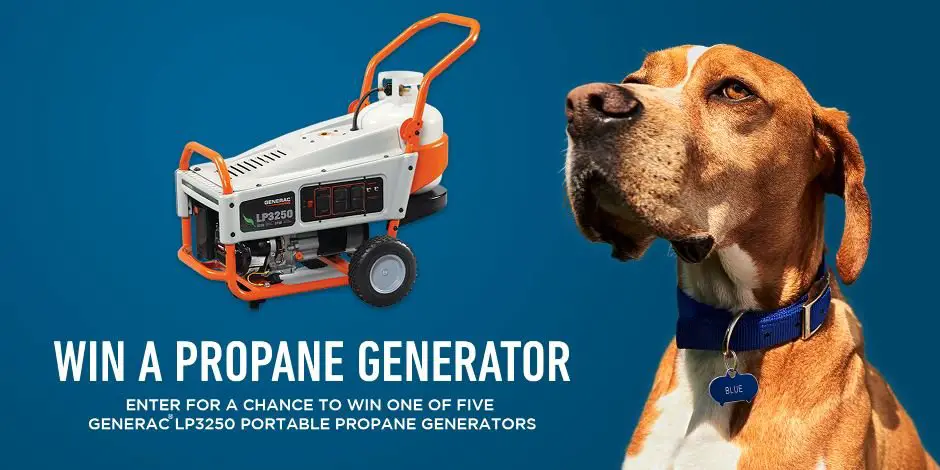 Win 1 of 5 Propane Generators for this Winter!