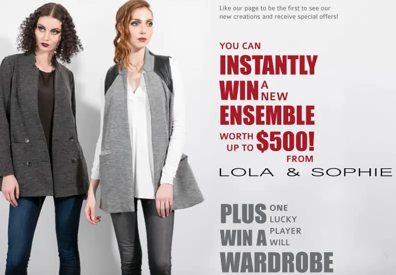 Win A New Wardrobe (Instant Win)