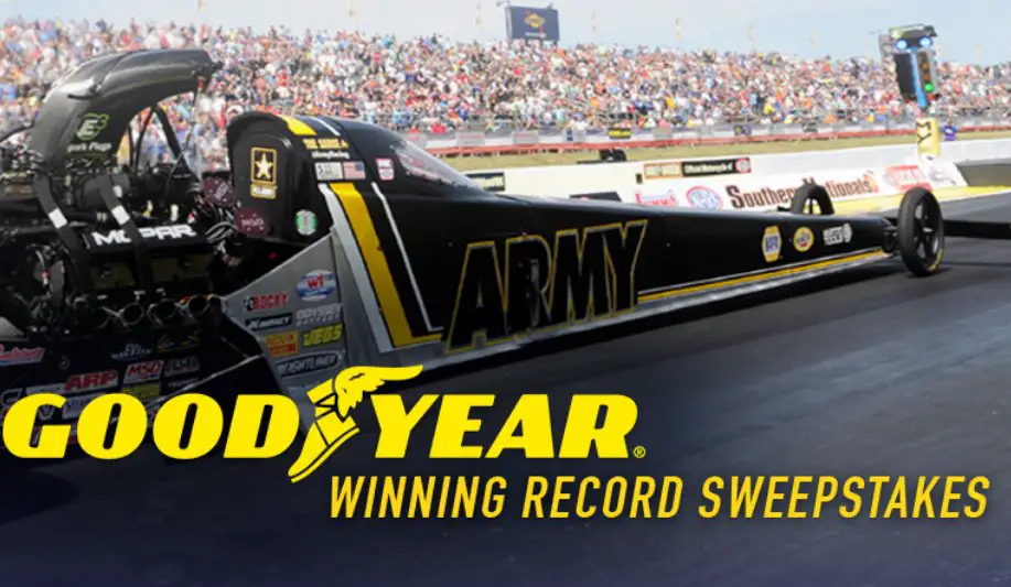Win a NHRA Racing Experience, Cali Trip!