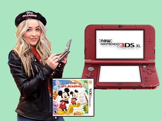Win a Nintendo 3DS XL Gaming Console & Signed Disney Art!