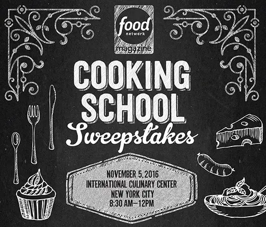 Win Now and Learn How to Cook!