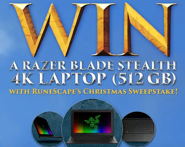 Win a Razer Blade Stealth Gaming Laptop