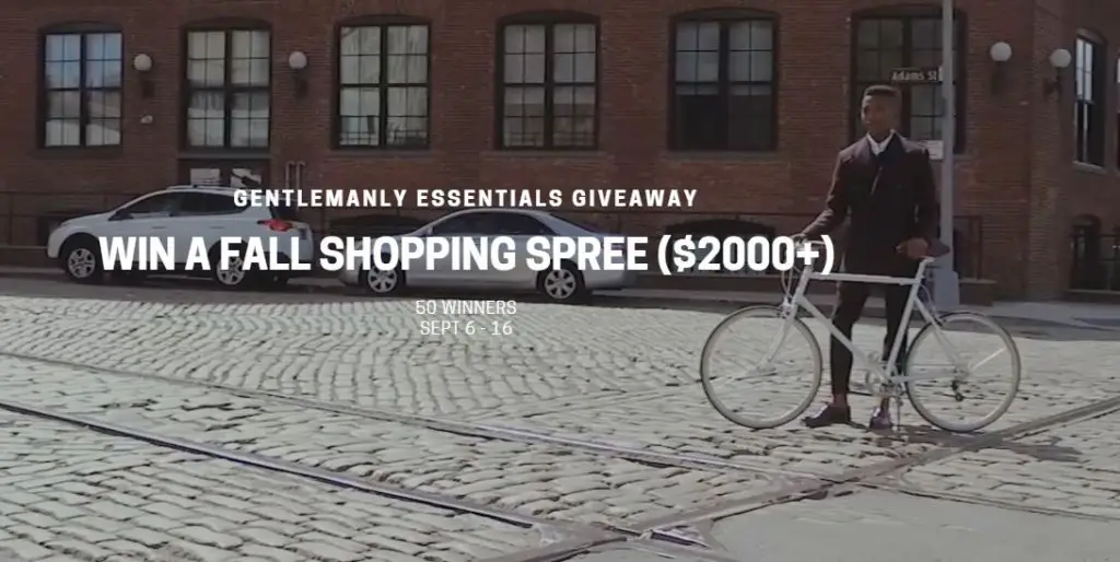 Win a Shopping Spree of $2000 (Gift Cards!)