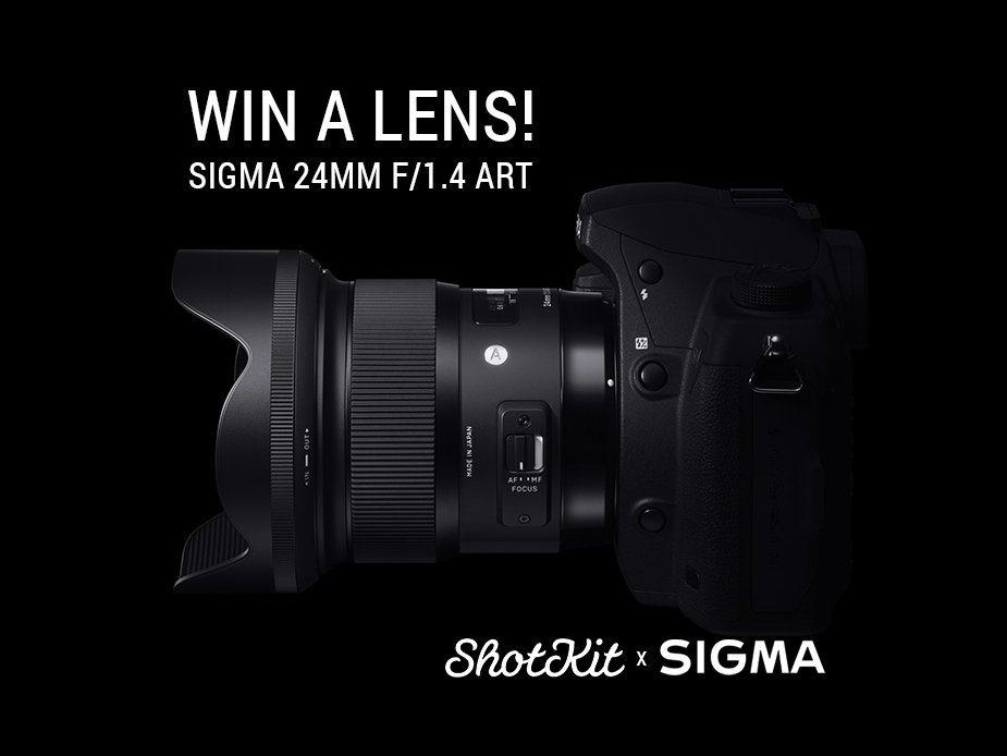 Win a Sigma 24mm f/1.4 ART Camera Lens!
