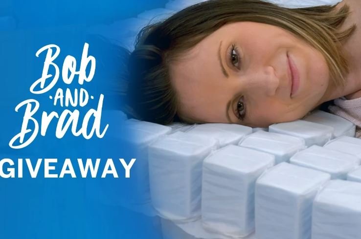 Win SleepOvation Mattress+Pillows Worth $2600 In The Bob & Brad Giveaway