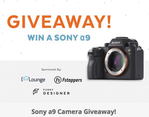 Win Sony a9 4K Camera