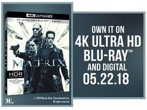 Win The Matrix on 4K UHD Blu-ray