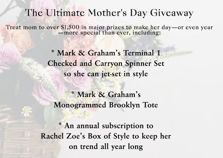 Win The Ultimate Mother's Day