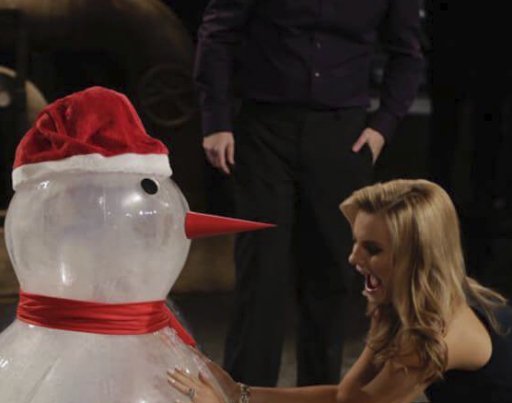 Win the World's First Inflatable Snowman Ice Sculpture Mold