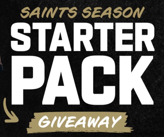 Win Tickets For 2 To 8 New Orleans Saints Regular Season Home Games