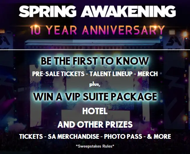 Win Tickets To The Spirit Awakening Music Festival