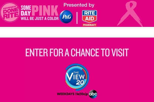 Win a Trip to New York City and Attend The View!