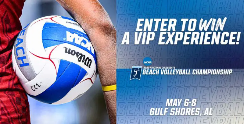 Win Two Tickets To The NCAA Beach Volleyball Championships