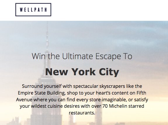 Win the Ultimate Escape to New York City!