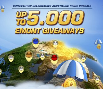 Win up to 100 EMONT Crypto Tokens