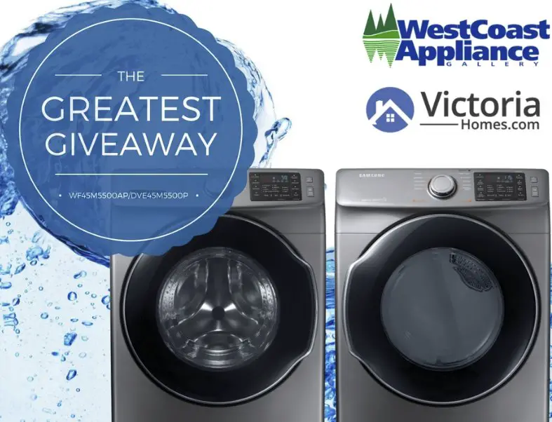 Win Washer and Dryers from West Coast Appliances