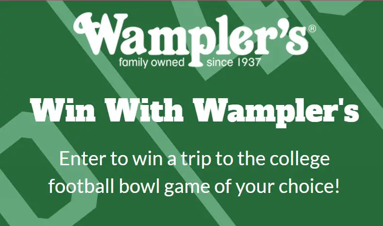 Win With Wampler’s Sweepstakes - Win 2 Tickets To The College Football Game Of Your Choice